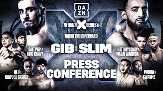 MISFITS & DAZN X SERIES 19 | QATAR: THE SUPERCARD | JARVIS VS. BEN WILLIAMS PRESS CONFERENCE LIVE