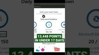 In Under 17 Days Over 13K Points With Microsoft Rewards. Get Free Xbox Game Pass.