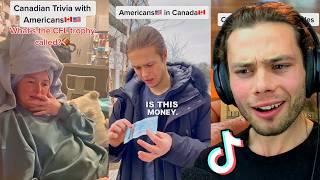 Australian Reacts To Canada Vs USA Tiktoks