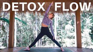 30 MINUTE DETOX VINYASA YOGA FLOW |  Cleanse and Clear.. Ashley Freeman