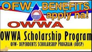 How To Apply OWWA Scholarship For OFW's Dependent || Dad's infoTV