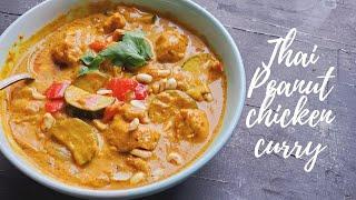 Thai peanut chicken recipe