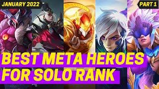 CURRENT META HEROES IN MOBILE LEGENDS 2022