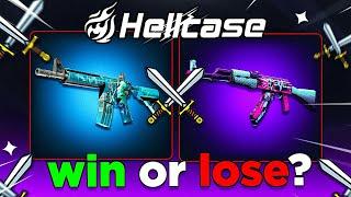 I PULLED EXPENSIVE M4A4 POSEDION ON HELLCASE ! HELLCASE GIVEAWAY 2024 ! HELLCASE PROMO CODE 2024 !