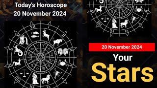 Hororscop 20th November 2024 | Today's Hororscop | Shaheen news english