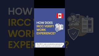 How Does IRCC Verify Work Experience?  #prapplicationcanada #EmploymentHistory