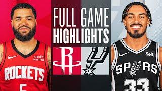 Houston Rockets vs San Antonio Spurs FULL GAME HIGHLIGHTS｜2023-24 NBA Season｜3/12 2024