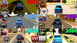  Evolution of Driving school simulator ️ 2014 ⏭️ 2024  Gameplay comparison 