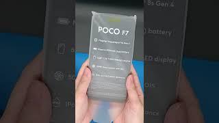 POCO F7 Unboxing, Hands-On
