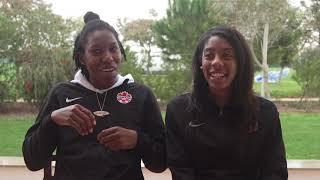 Pre-game playlist- Kadeisha Buchanan and Ashley Lawrence