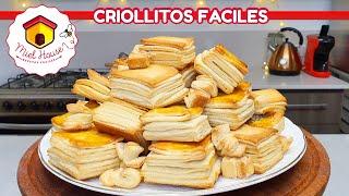 Bizcochos de grasa TIPO CRIOLLITOS  con 1 paquete de harina