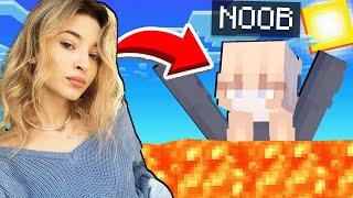 AM TROLLAT O FATA NOOB PE MINECRAFT!