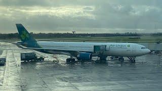 Los Angeles (LAX) ~ Dublin (DUB)  ~ Aer Lingus - Airbus A330-300 - Full Flight