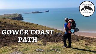 Hiking and Wild Camping the Gower Peninsula Coast Path