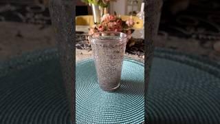 Morning Drink | Chia seed Water For Weight Loss #shortvideo #short #chiaseedsrecipe