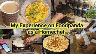 My Experience on Foodpanda as a Homechef | Small business ideas for women at home| Sonia Vlogs