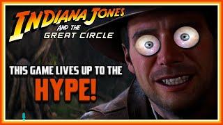 The New Indiana Jones Game Is AWESOME! #indianajonesandthegreatcircle