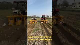 PARAM SUGARCANE ROTAVATOR #farming #rotavator#agriculture#tractor#farmer
