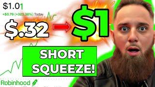 $.32 to $1.27! SHORT SQUEEZE! BioTech Penny Stock EXPLODES Off Breaking News!