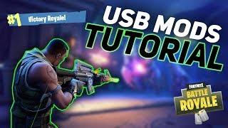 Fortnite: Battle Royale USB MOD MENU TUTORIAL | AIMBOT! XBOX, PS4, PC | FORTNITE USB MODS/HACKS 2018