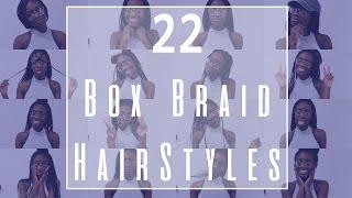 22 Box Braids Hairstyles | i am Egypt