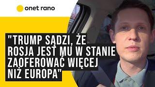 Dlaczego Donald Trump rozmawia z Rosją? Ekspert: zakres dealu jest szerszy