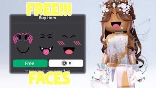 GET ANY FACE ON ROBLOX FOR FREE 2024