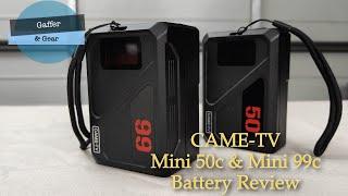 Gaffer & Gear 263 - CAME-TV Mini 50c & Mini 99c Batteries