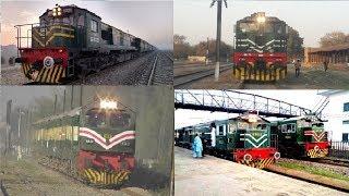 Pakistan Railway Locomotives Fleet 2018 || Light Engines || EMD, GE, Caterpillar, Alco Locomotives