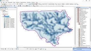 Stream density using ArcGis   YouTube