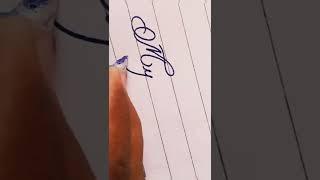 calligraphy using normal pen| Stylish handwriting|| Handwriting Practice #handwriting #calligraphy