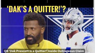 #Cowboys Fish Live: 'DAK'S A QUITTER!'?