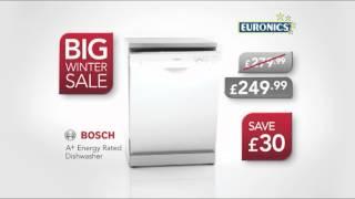 Euronics BIG Winter Sale, Bosch, Dishwasher & Washing Machine