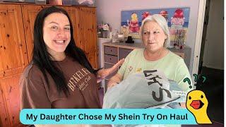 Shein Plus Size Try On Haul - My Daughter Chose My Clothes! Over 50