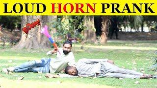 Loud Horn Prank Epic Funny Reaction | Prank in Pakistan | Non Scripted Prank