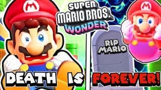 Super Mario Wonder But Characters Die FOREVER!