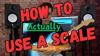 HOW to Actually USE a SCALE in a SOLO!