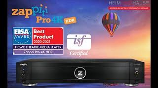 Zappiti Pro 4K HDR EISA Home Theatre Media Player 2020 2021