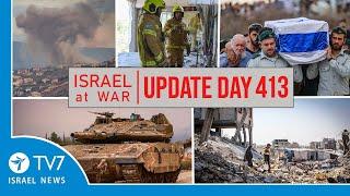 TV7 Israel News - Swords of Iron, Israel at War - Day 413 - UPDATE 22.11.24