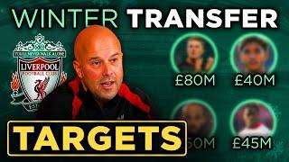 Arne Slot's TOP 4 Winter Transfer TARGETS for Liverpool!