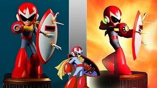 Protoman Review: First 4 Figures Proto Man Exclusive Statue Mega Man
