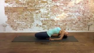 Yoga Pose Tutorial -  Dove pose from diamond pose #34