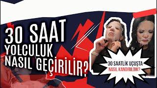 30 SAATLİK UÇAK SEYAHATİ NASIL GEÇİRİLİR? (Avustralya Vlog)