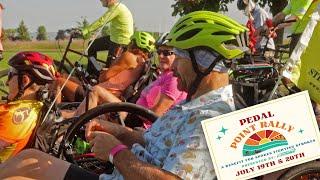 Recumbent Ride at the Pedal Point Rally 2024