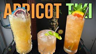 Tiki Cocktails with APRICOT LIQUEUR