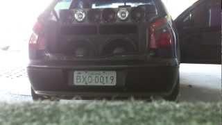 ultravox sq bass 1700 15pol + taramps 5.0 testando com eletro + fechado by prime sound car