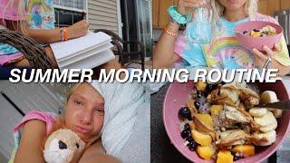 7am summer morning routine 