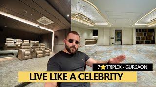 7 Star ⭐ Triplex Floor in DLF Gurgaon | Live Like a CELEBRITY