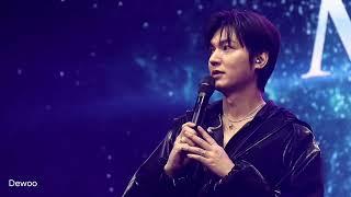 250308 이민호 팬미팅 소감발표 #이민호