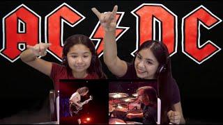 Two Girls React to AC/DC - Hells Bells (Live At River Plate, December 2009)